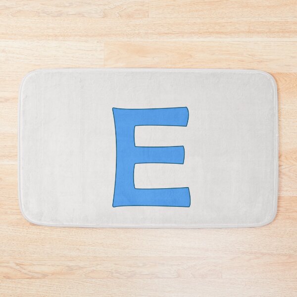 Item preview, letter e blue designed and sold by ZiphGames.