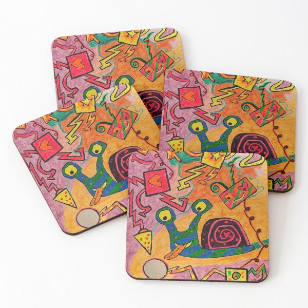Item preview, Happy Dancing Robots designed and sold by JoyfulRabbitArt.