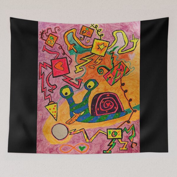 Item preview, Happy Dancing Robots designed and sold by JoyfulRabbitArt.
