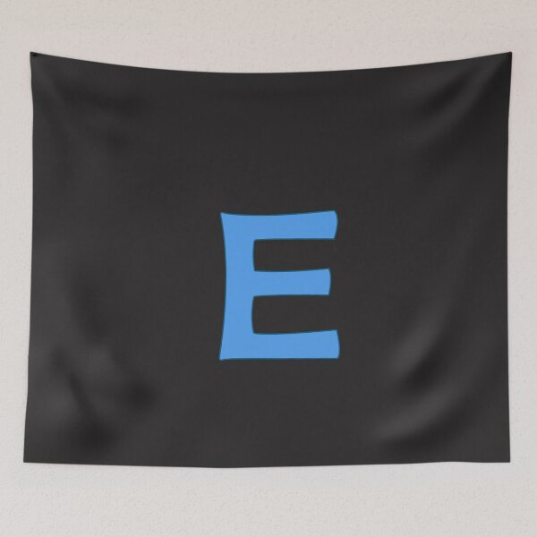 Item preview, letter e blue designed and sold by ZiphGames.