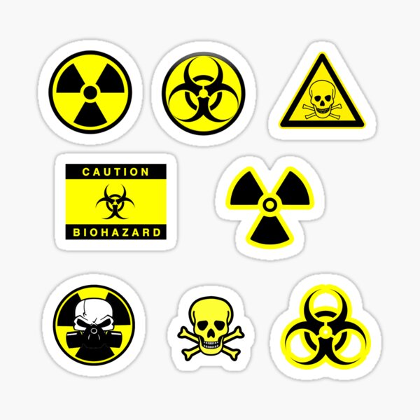 Biohazard - Nuclear Stickers Sticker
