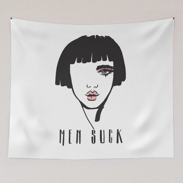 Item preview, Men Suck graphic design for women designed and sold by Artysneak.