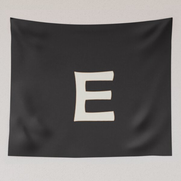 Item preview, letter e white designed and sold by ZiphGames.