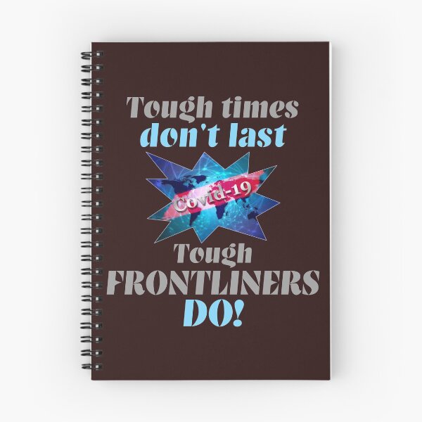 Item preview, tough times dont last, tough frontliners do! designed and sold by doctors-apparel.