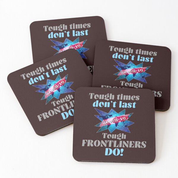 Item preview, tough times dont last, tough frontliners do! designed and sold by doctors-apparel.