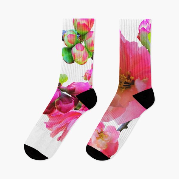 Item preview, Naturally Pink Blooming Branches - White Behind Pink designed and sold by CheckOutOz.