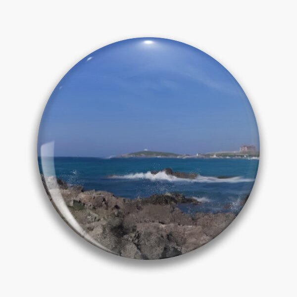 Item preview, Rocky beach view.  Fistral beach, Newquay Cornwall. designed and sold by Something Arty.