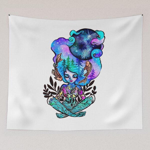 Item preview, Divine Moon Goddess designed and sold by sleepykoi.