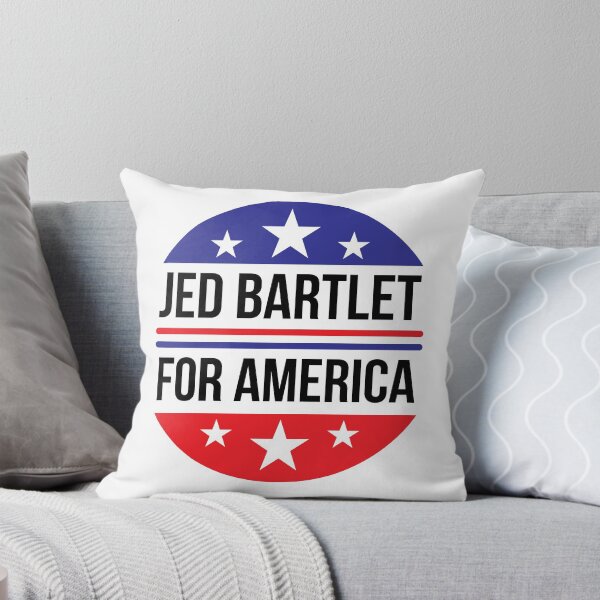 Item preview, Re-Elect  Jed Bartlet - Circle designed and sold by PsychicCatStore.
