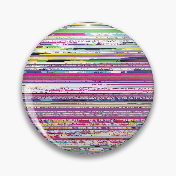 Item preview, mega glitch with pink cyberpunk stripes designed and sold by frauenbrauen.