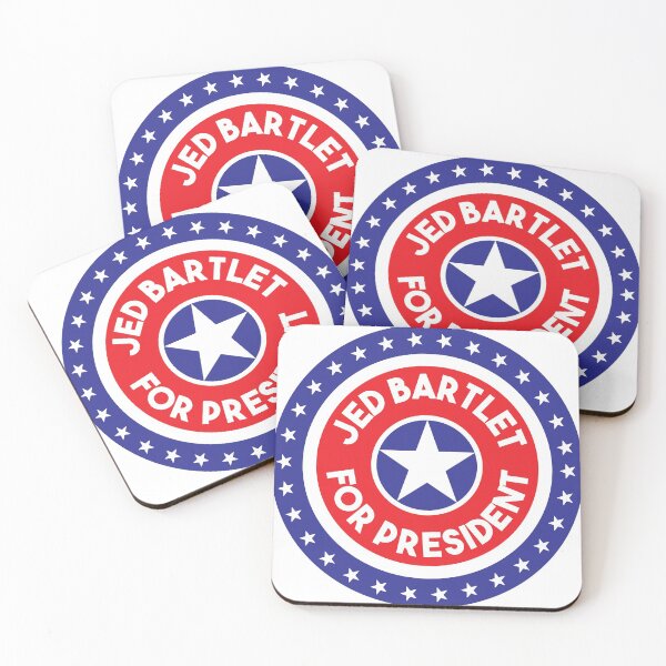 Item preview, Re-Elect  Jed Bartlet - Ring of Stars designed and sold by PsychicCatStore.
