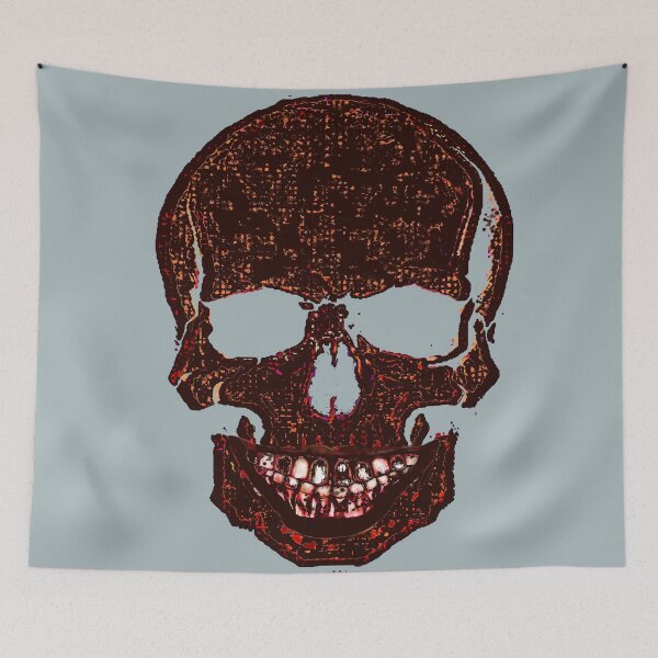 Item preview, Skull Head Rotted Teeth Scary Skeleton designed and sold by lorrinani.