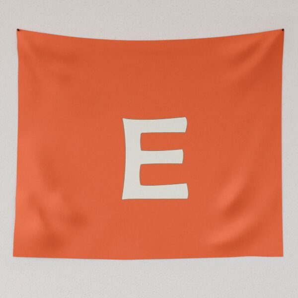 Item preview, letter e white designed and sold by ZiphGames.