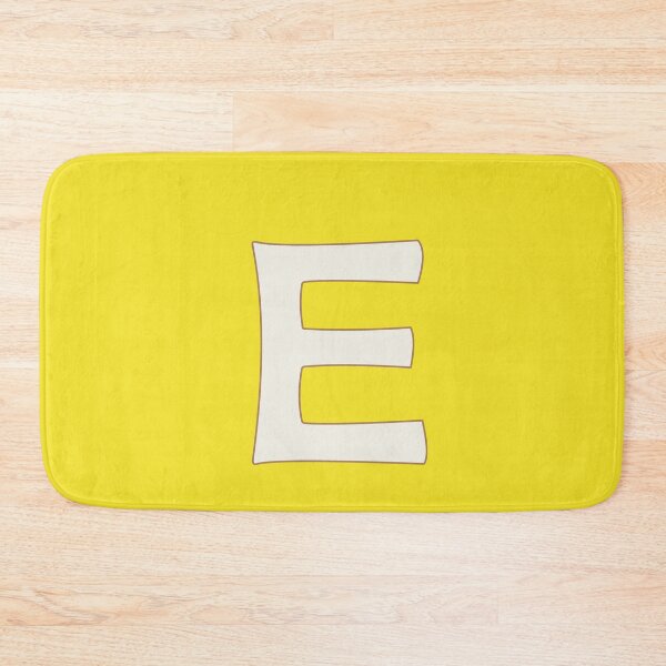 Item preview, letter e white designed and sold by ZiphGames.