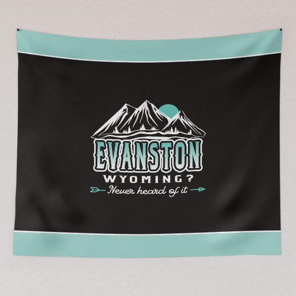 Item preview, Evanston Wyoming WY Conspiracy Theory designed and sold by NoBonesLife.