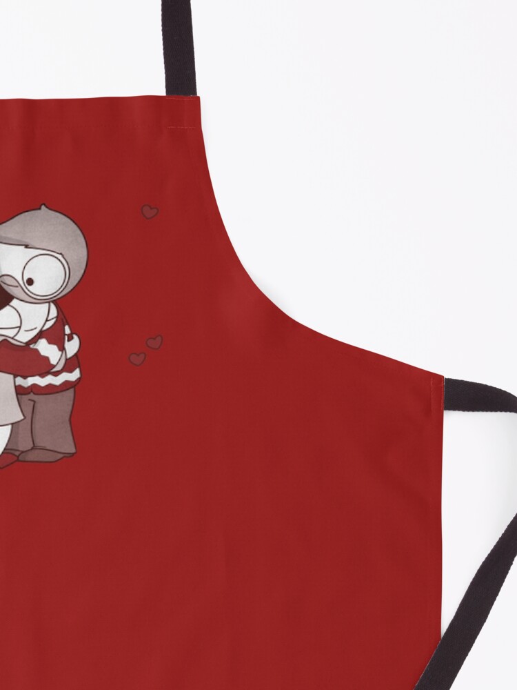 Alternate view of Holiday John & Catana #2 Apron