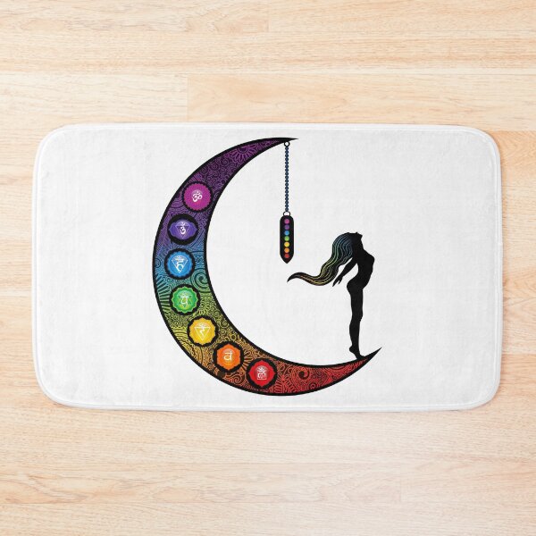 Item preview, Crescent Moon Chakra Art - 45 WBG designed and sold by chakraplaza.