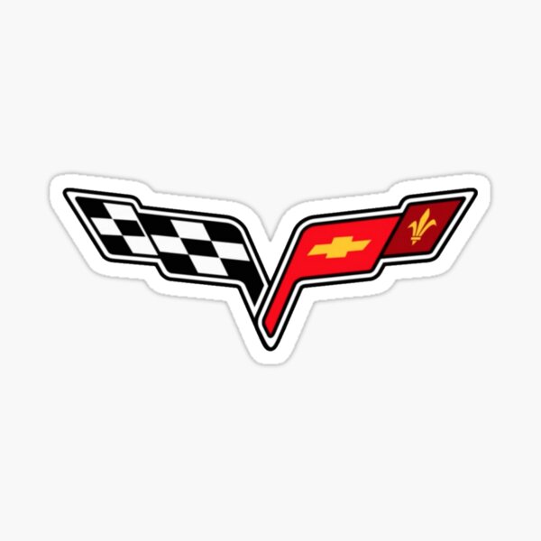 Corvette logo Sticker