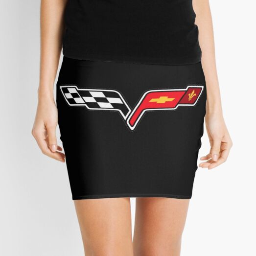 Corvette logo Mini Skirt