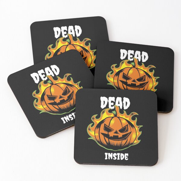 Item preview, HALLOWEEN pumpkin Dead inside funny Tee designed and sold by Saige kesl.