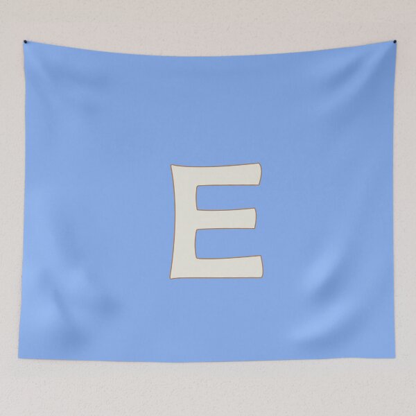Item preview, letter e white designed and sold by ZiphGames.