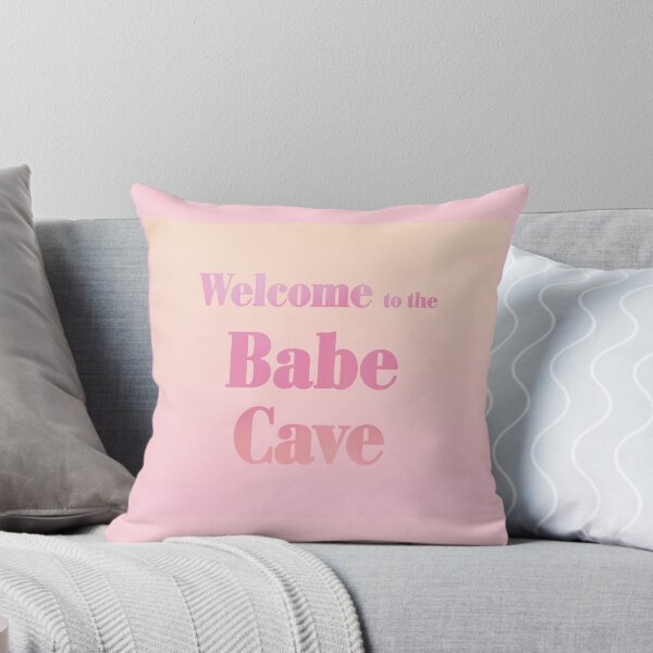 Item preview, Welcome to the babe cave - pink ombre designed and sold by synthesizer.