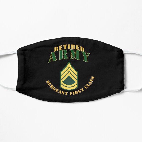 Army - ARMY - SFC - Retired Flat Mask