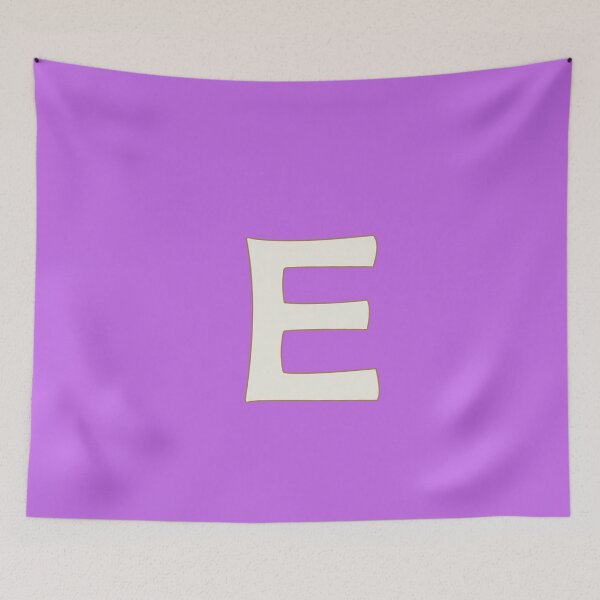 Item preview, letter e white designed and sold by ZiphGames.