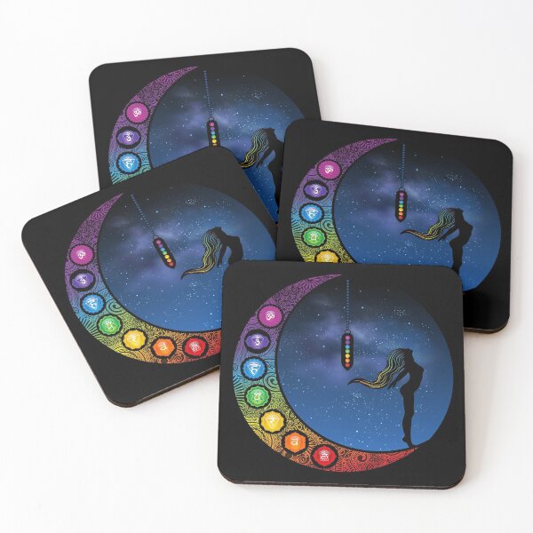 Item preview, Crescent Moon Chakra Art - 45 Universe designed and sold by chakraplaza.