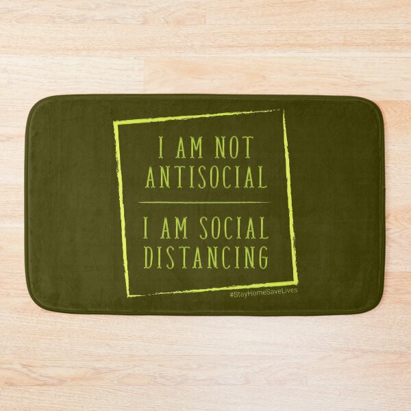 Item preview, I Am Not Antisocial I am Social Distancing designed and sold by aventi24.