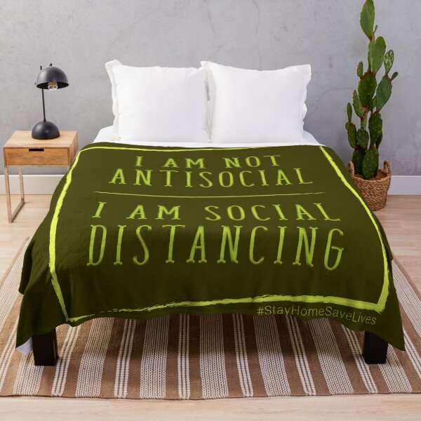 Item preview, I Am Not Antisocial I am Social Distancing designed and sold by aventi24.