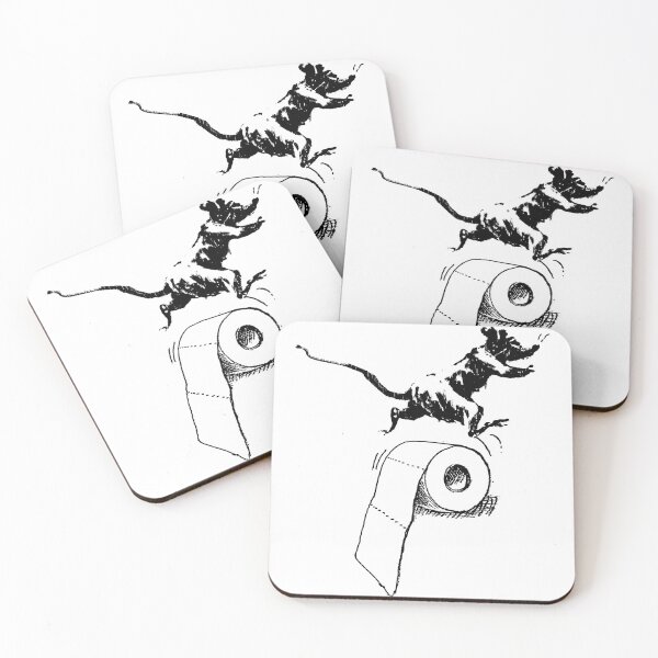 Item preview, Banksy's Toilet Paper Rat designed and sold by Laynefable21.