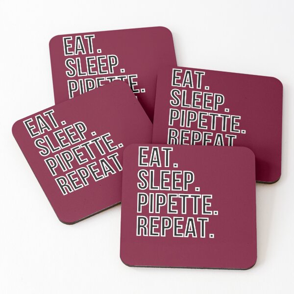 Item preview, Eat Sleep Pipette Repeat designed and sold by quiet-charm.