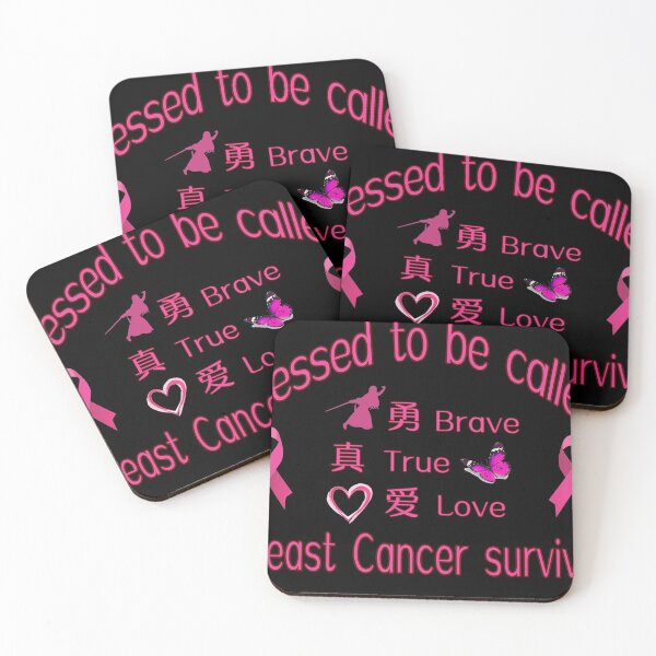 Item preview, Blessed to be called Breast cancer survivor. Like Mulan with the virtues Brave, True and love. designed and sold by NiceThing-com.