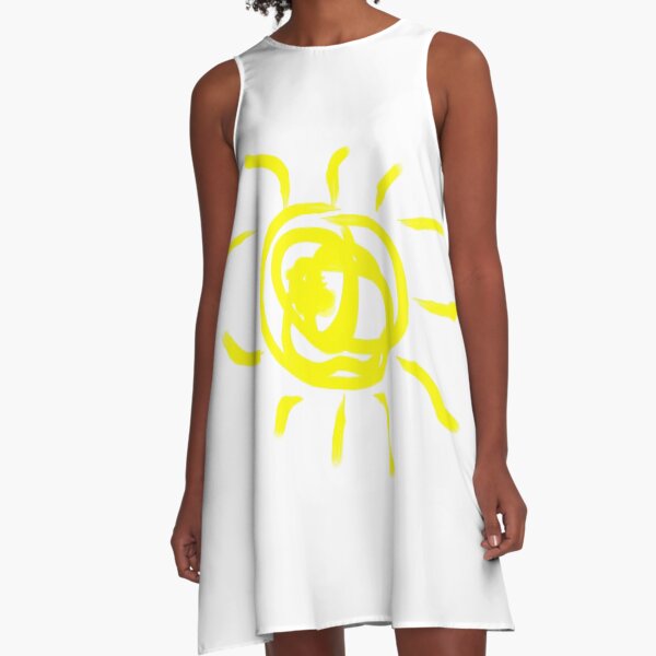 Sun... dont look at it too long A-Line Dress