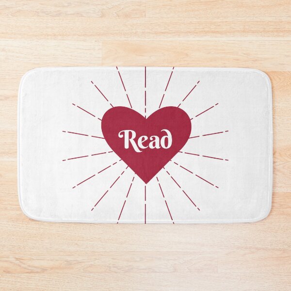 Item preview, Read Heart - Red designed and sold by RedRubi.