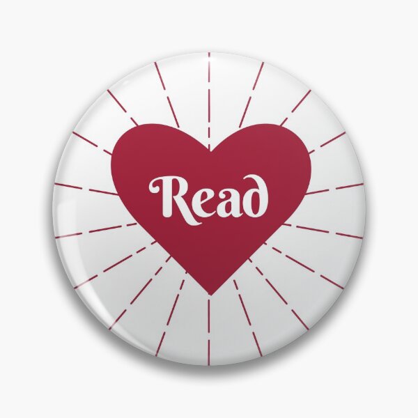 Item preview, Read Heart - Red designed and sold by RedRubi.