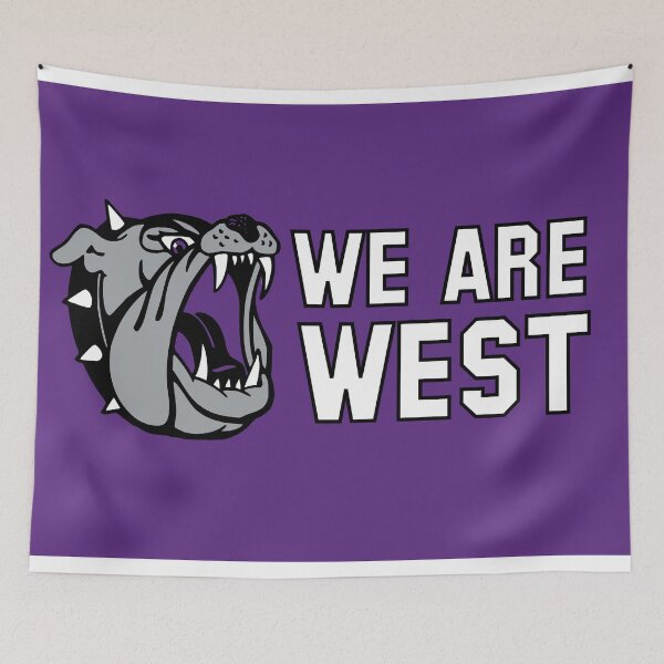 Item preview, We are West - BWMS - Retro Bulldog designed and sold by mlny87.