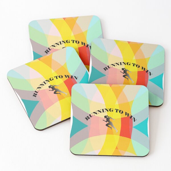 Item preview, Colorful Run to Win message designed and sold by stafmitch.
