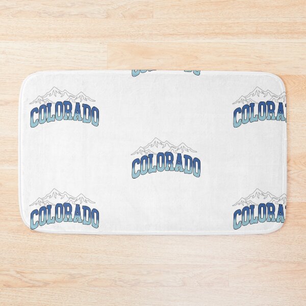 Item preview, Colorado with mountains blue designed and sold by Christiana Nicole.