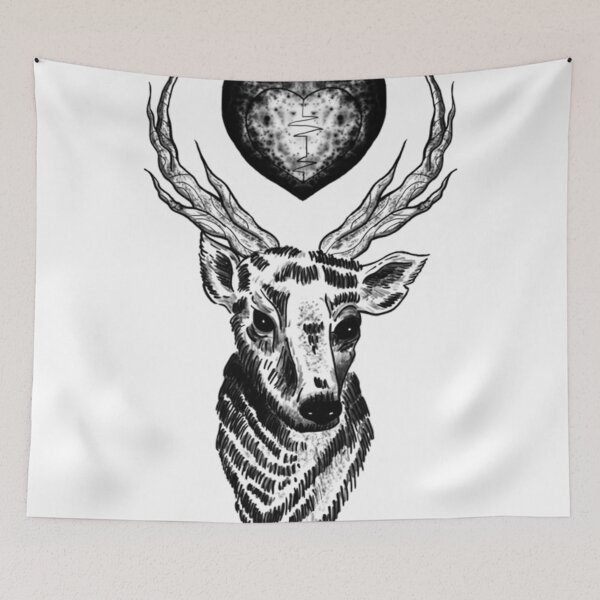 Item preview, louis tomlinson stag tattoo designed and sold by Gloria Lam.