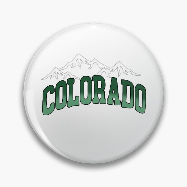 Item preview, Colorado with mountains green designed and sold by Christiana Nicole.