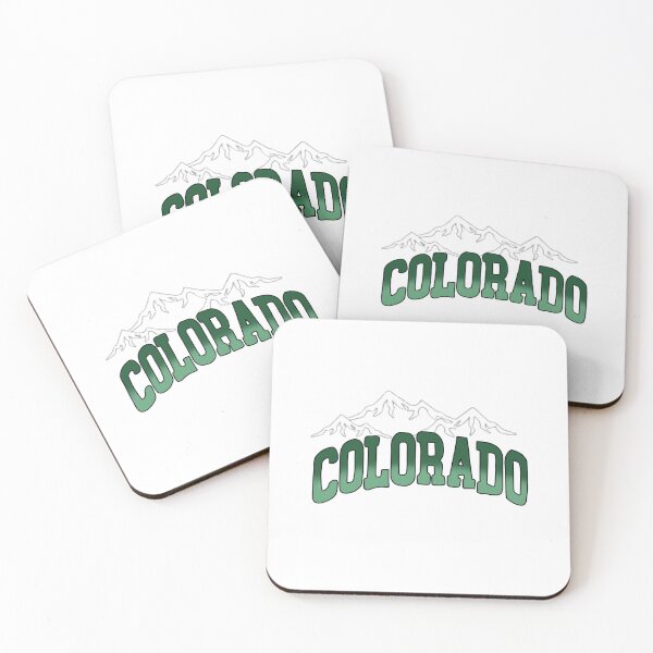 Item preview, Colorado with mountains green designed and sold by Christiana Nicole.