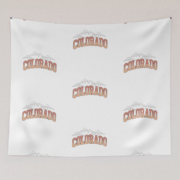 Item preview, Colorado with mountains pink designed and sold by Christiana Nicole.