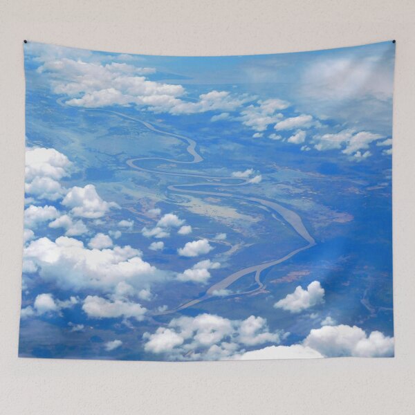 Item preview, winding road in clouds designed and sold by leiriin.