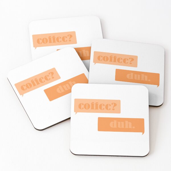 Item preview, Coffee Orange Text designed and sold by art-by-harmonie.