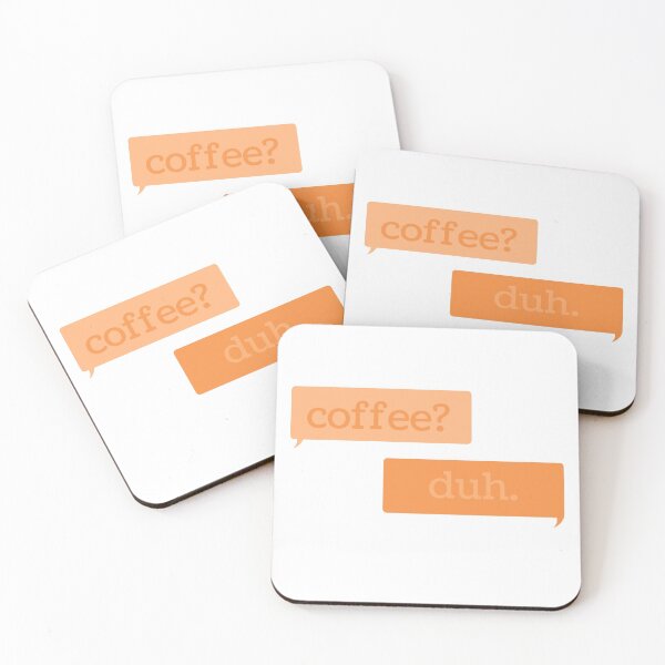 Item preview, Coffee Orange Text II designed and sold by art-by-harmonie.