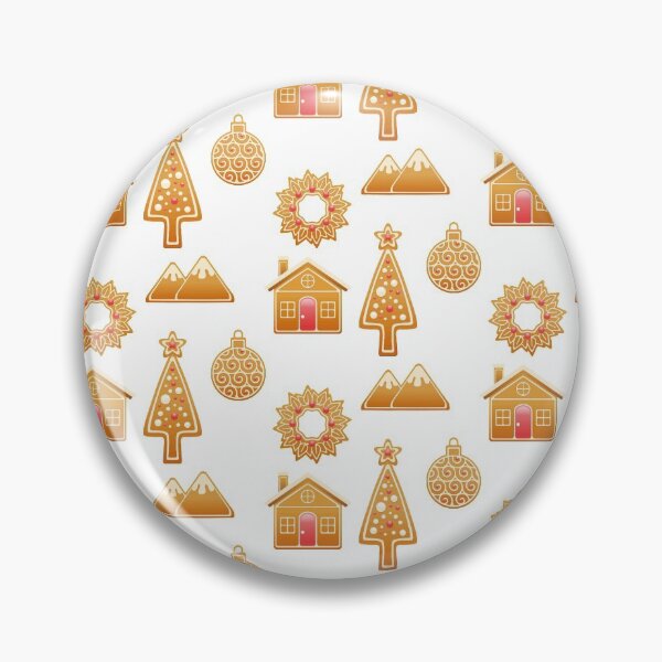 Item preview, Sticker Pack - Christmas Gingerbread Style Decorations (M, L, XL) designed and sold by d1mology.