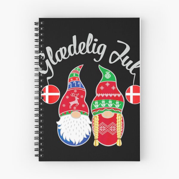 Item preview, Glaedelig Jul Danish Merry Christmas Denmark Nisse designed and sold by MyintThan09.