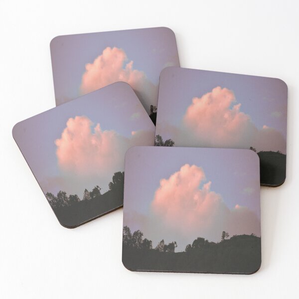 Item preview, Pastel cloudy mountain view designed and sold by Mariolangstieh.